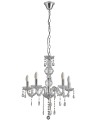 MDC Lampa wisząca DIAMOND 5xE14 akryl transparentny 523283090