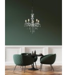 MDC Lampa wisząca DIAMOND 5xE14 akryl transparentny 523283090