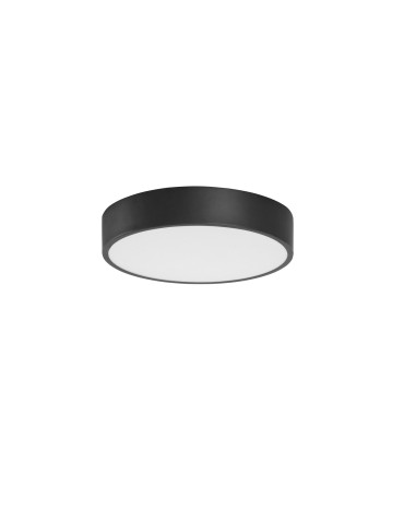 MDC Lampa sufitowa CELIO czarny 48W ø30cm 3000K 3200lm 578879109