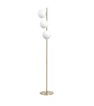 MDC Lampa podłogowa RONDO mosiądz mat 3xE27 15cm 578046101