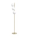 View MDC Lampa podłogowa RONDO mosiądz mat 3xE27 15cm 578046101
