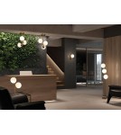 MDC Lampa podłogowa RONDO mosiądz mat 3xE27 15cm 578046101