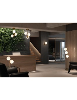MDC Lampa podłogowa RONDO mosiądz mat 3xE27 15cm 578046101 - product 2