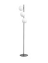 View MDC Lampa podłogowa RONDO czarny mat 3xE27 15cm 578049101
