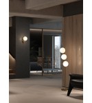MDC Lampa podłogowa RONDO czarny mat 3xE27 15cm 578049101