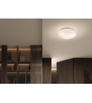 MDC Lampa sufitowa ZETA biały Ø36,5cm  3xE27 580836801