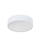 MDC Lampa sufitowa OLGA biały ø40cm 3xE27 abażur z tkaniny 579998101
