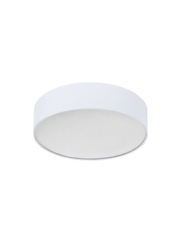 MDC Lampa sufitowa OLGA biały ø40cm 3xE27 abażur z tkaniny 579998101