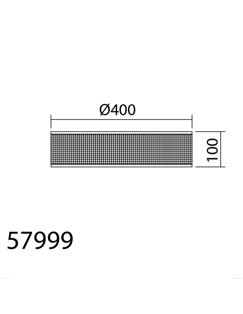 MDC Lampa sufitowa OLGA biały ø40cm 3xE27 abażur z tkaniny 579998101