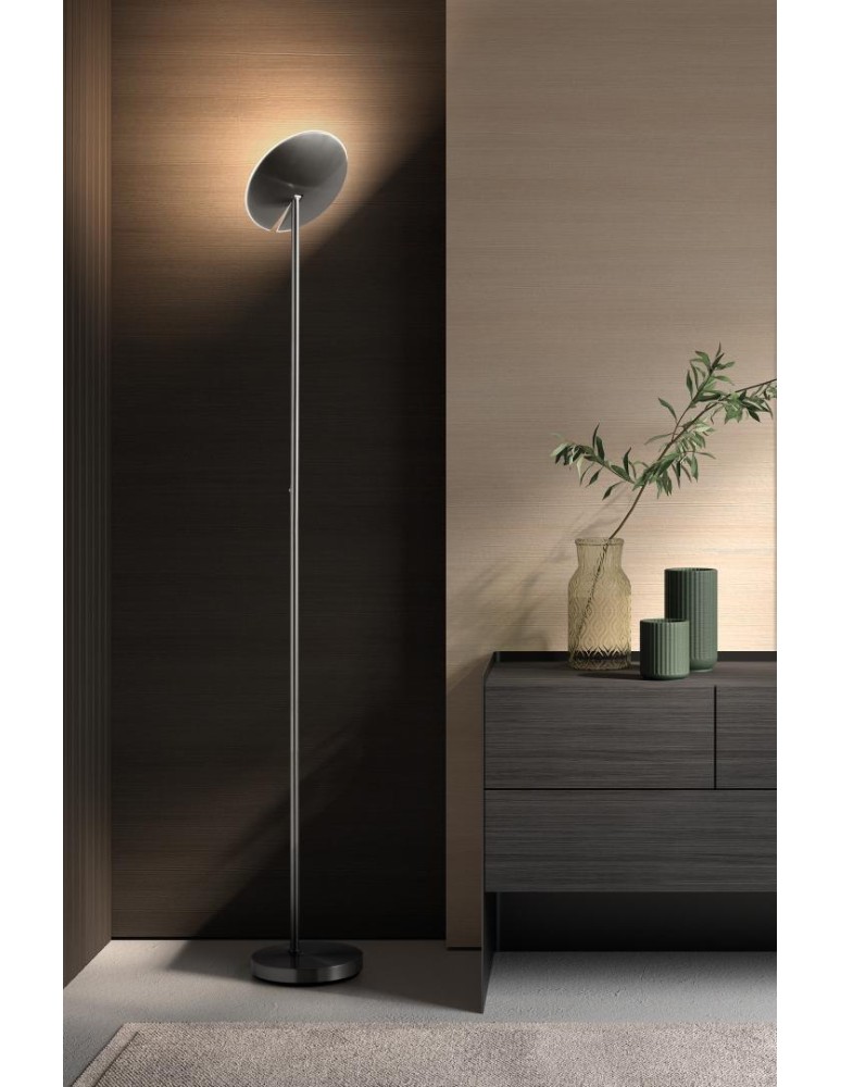 MDC Lampa podłogowa DAPHNE S chrom matowy LED 33W CCT 2700-4000K 579923502