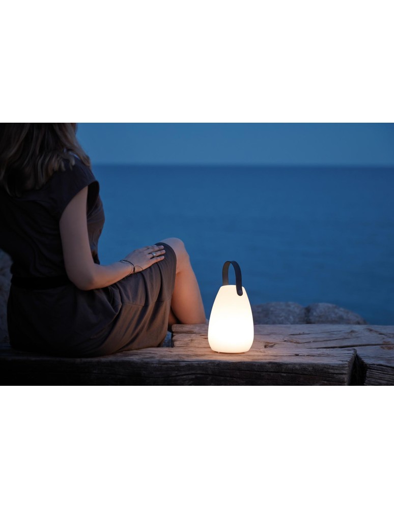 MDC Lampa stołowa NANSA czarny 0,6W 3000K+RGB IP44 akumulatorowa przenośna 588409102