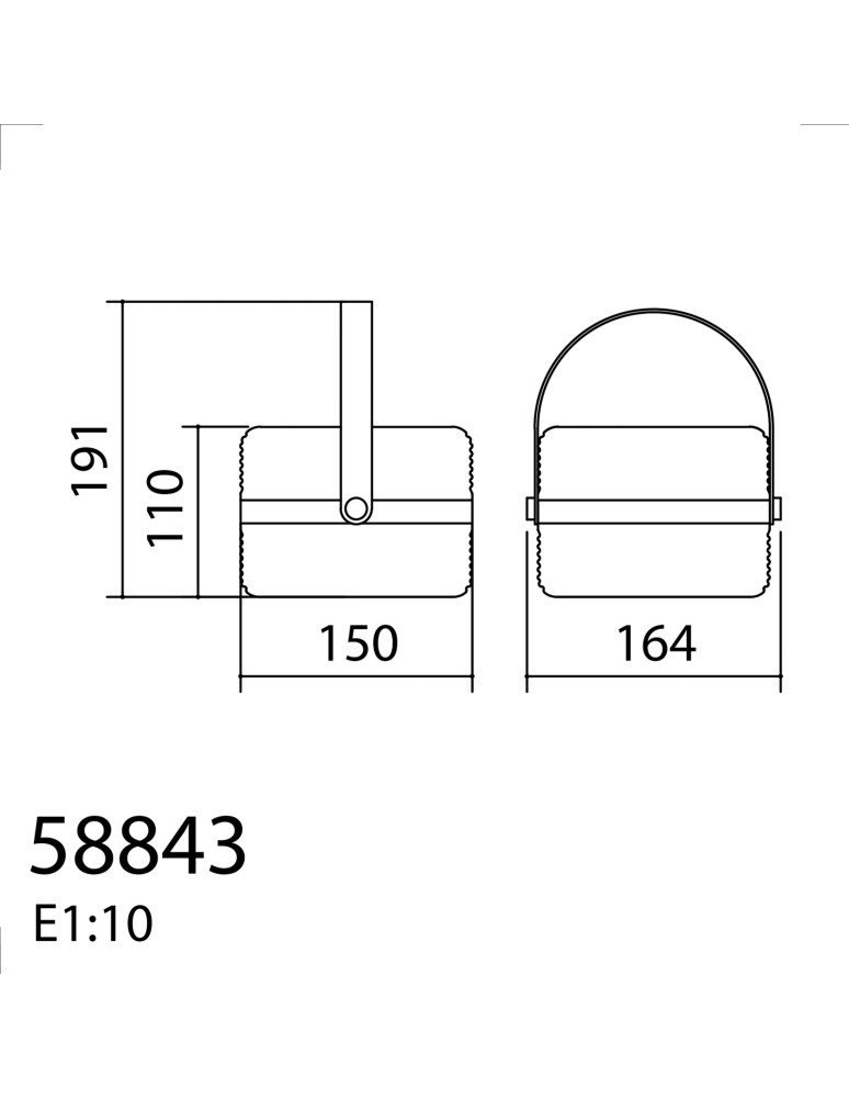 MDC Lampa stołowa VILMA brązowy 0,6W 3000K+RGB IP44 akumulatorowa przenośna 588435002