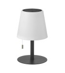 MDC Lampa stołowa BONDI SOLAR czarny 1,8W 3000K+RGB IP44 akumulatorowa przenośna, solar+USB C 588449102