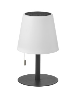 MDC Lampa stołowa BONDI SOLAR czarny 1,8W 3000K+RGB IP44 akumulatorowa przenośna, solar+USB C 588449102