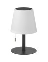 View MDC Lampa stołowa BONDI SOLAR czarny 1,8W 3000K+RGB IP44 akumulatorowa przenośna, solar+USB C 588449102