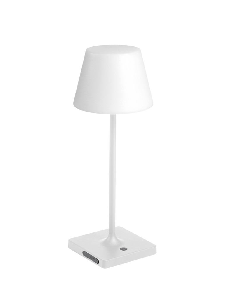 MDC Lampa stołowa MASH biały 2W 3000K IP44 akumulatorowa przenośna, ściemnianie 588428102