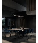 MDC Lampa wisząca FI czarny 42W 120cm 3000K 588789102
