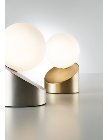 MDC Lampa stołowa MOON mosiądz mat G9 włącznik dotykowy 576514387 - product 2