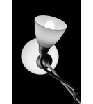 MDC Lampa podłogowa BOWL E27+E14 czarny 568239101
