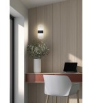 MDC Lampa ścienna DUPLI czarny 4,5W 3000K 588749102