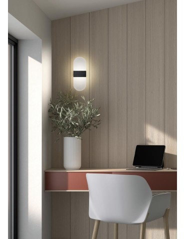 MDC Lampa ścienna DUPLI czarny 4,5W 3000K 588749102 - product 2