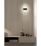 MDC Lampa ścienna DUPLI czarny 4,5W 3000K 588749102