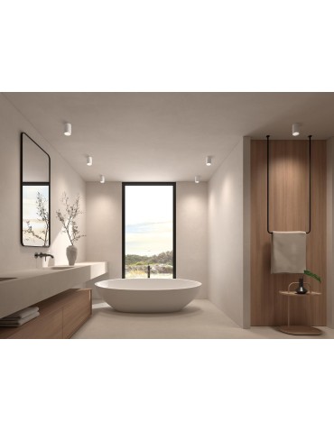 MDC Lampa sufitowa łazienkowa GALILEO S biały mat GU10 ø60x85mm IP44 589978303 - product 2