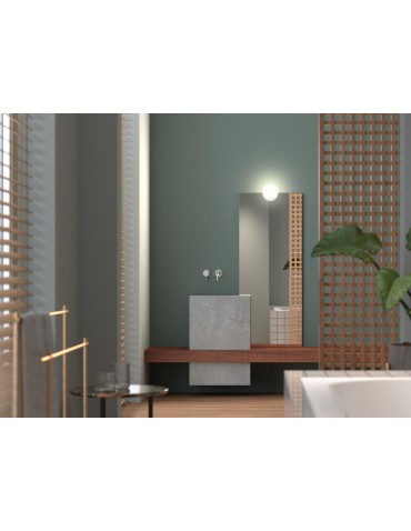 MDC Lampa ścienna łazienkowa BOING biały 5W 4000K IP44 przystosowana do montazu na lustrze lub ścianie 589148105 - product 2