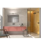 MDC Lampa ścienna łazienkowa TRIBE czarny 2x10W CCT 2700-3600-4500K IP44 576319105