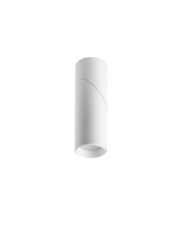 MDC Lampa sufitowa łazienkowa GALILEO ART biały mat GU10 ø56X158mm IP44 589998303