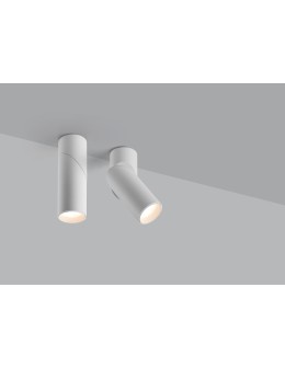 MDC Lampa sufitowa łazienkowa GALILEO ART biały mat GU10 ø56X158mm IP44 589998303 - product 2