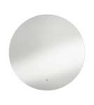 MDC Lustro łazienkowe LUNA Ø80 42W CCT 3000-4000-5500K światło odbite IP44 ściemnianie dotykowe, funkcja odparowania 599017