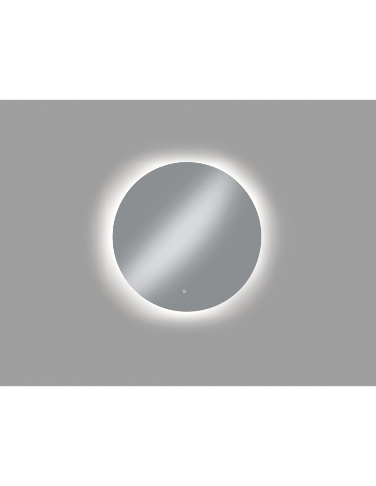MDC Lustro łazienkowe LUNA Ø80 42W CCT 3000-4000-5500K światło odbite IP44 ściemnianie dotykowe, funkcja odparowania 599017