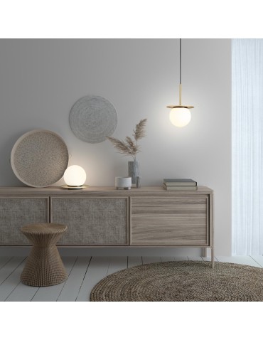 MDC Lampa wisząca łazienkowa FLOC mosiądz mat Ø17 E27 IP44 580676103 - product 2