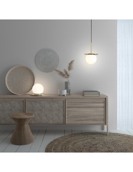 MDC Lampa wisząca łazienkowa FLOC mosiądz mat Ø17 E27 IP44 580676103 - product 2