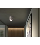 MDC Lampa sufitowa łazienkowa MARTINA biały mat GU10 Ø94mm IP44 589598303