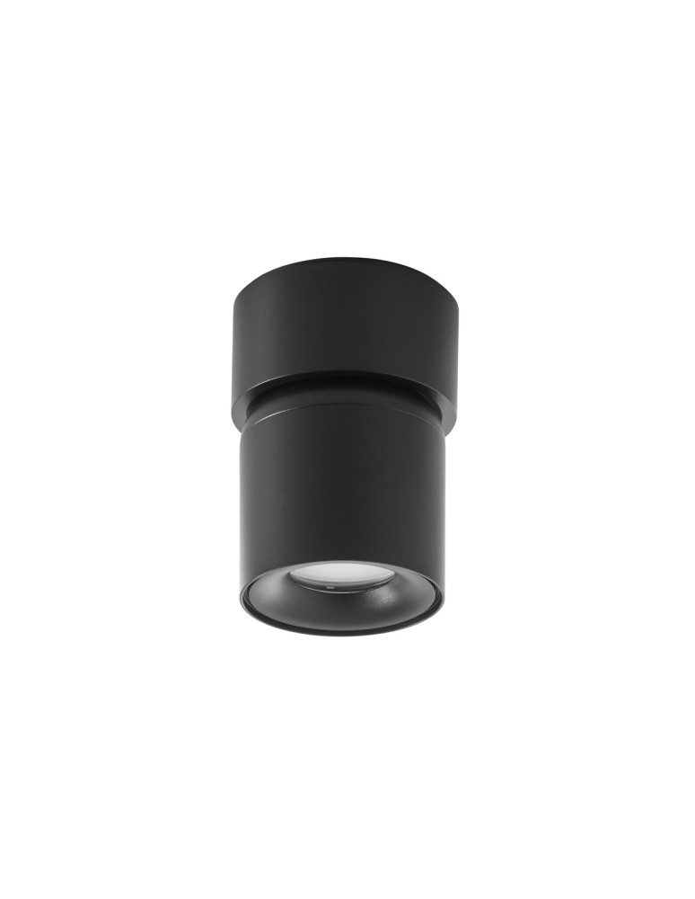 MDC Lampa sufitowa łazienkowa MARTINA czarny mat GU10 Ø94mm IP44 589599203