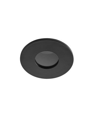 MDC Lampa podtynkowa łazienkowa DARBY czarny GU10 ø86mm IP65 579619103