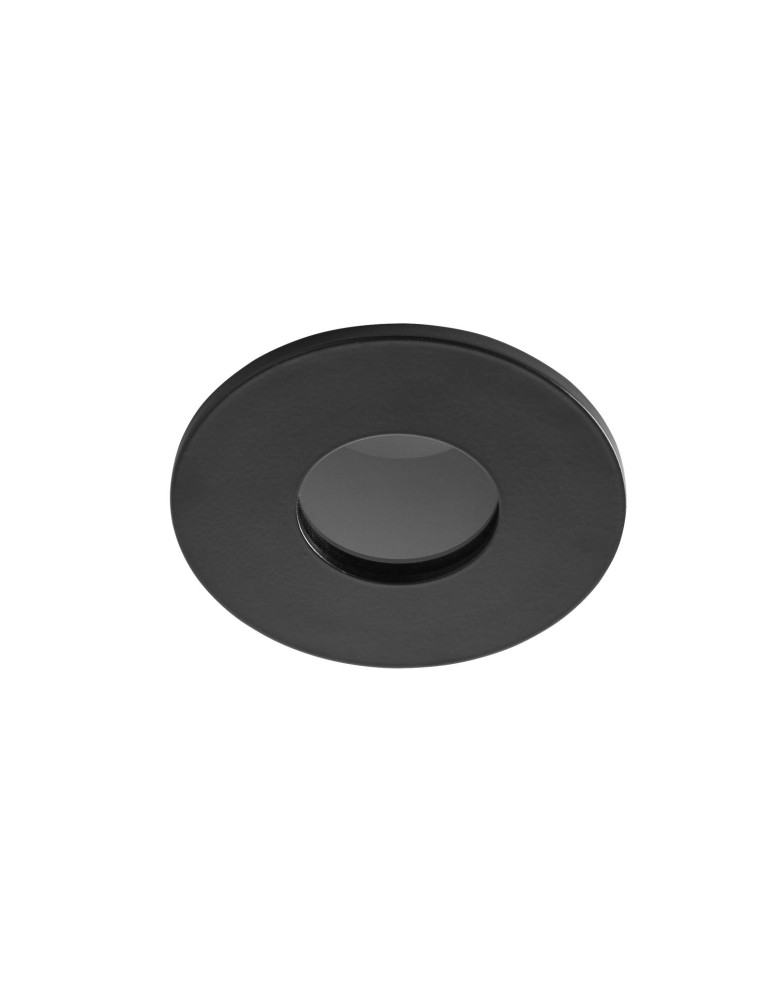 MDC Lampa podtynkowa łazienkowa DARBY czarny GU10 ø86mm IP65 579619103