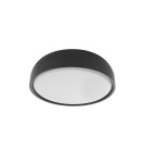 MDC Lampa sufitowa łazienkowa TOKIO czarny mat LED 36W CCT 3000-3500-4000K IP44 578019103