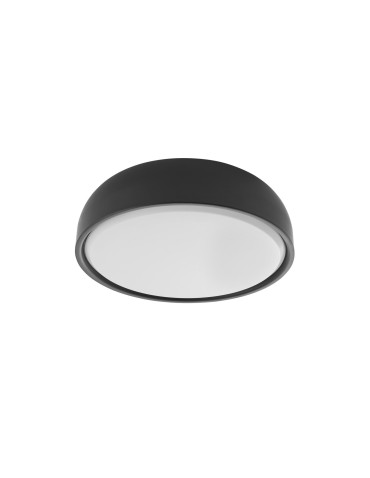 MDC Lampa sufitowa łazienkowa TOKIO czarny mat LED 36W CCT 3000-3500-4000K IP44 578019103