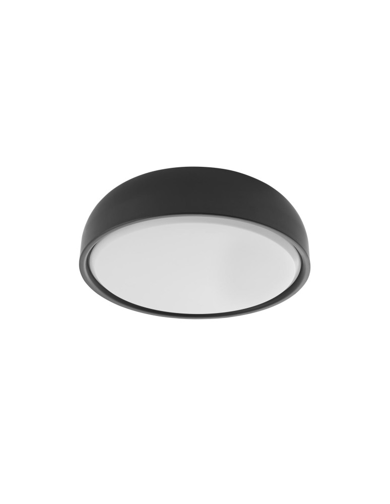 MDC Lampa sufitowa łazienkowa TOKIO czarny mat LED 36W CCT 3000-3500-4000K IP44 578019103