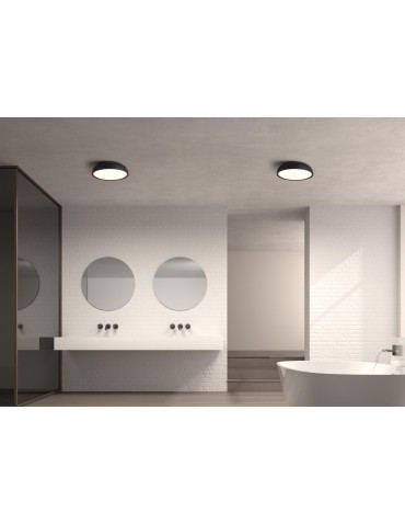 MDC Lampa sufitowa łazienkowa TOKIO czarny mat LED 36W CCT 3000-3500-4000K IP44 578019103 - product 2