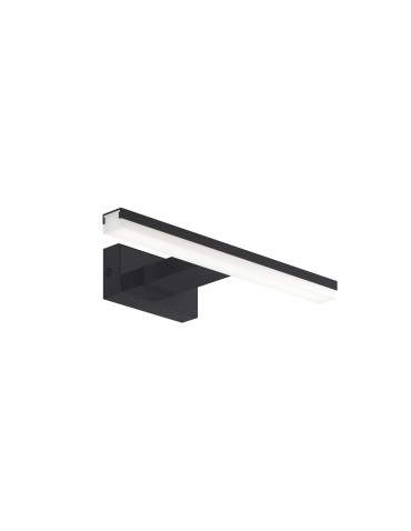 MDC Lampa łazienkowa TIWALL czarny mat LED 8W 300mm 3000K IP44 575969109