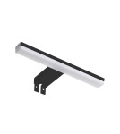 MDC Lampa łazienkowa TIWALL KIT (uchwyt lustro/ściana/szafka) czarny mat LED 8W 300mm 4000K IP44 576859105