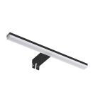 MDC Lampa łazienkowa TIWALL KIT (uchwyt lustro/ściana/szafka) czarny mat LED 12W 450mm 4000K IP44 576869105