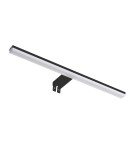 MDC Lampa łazienkowa TIWALL KIT (uchwyt lustro/ściana/szafka) czarny mat LED 16W 600mm 4000K IP44 576879105