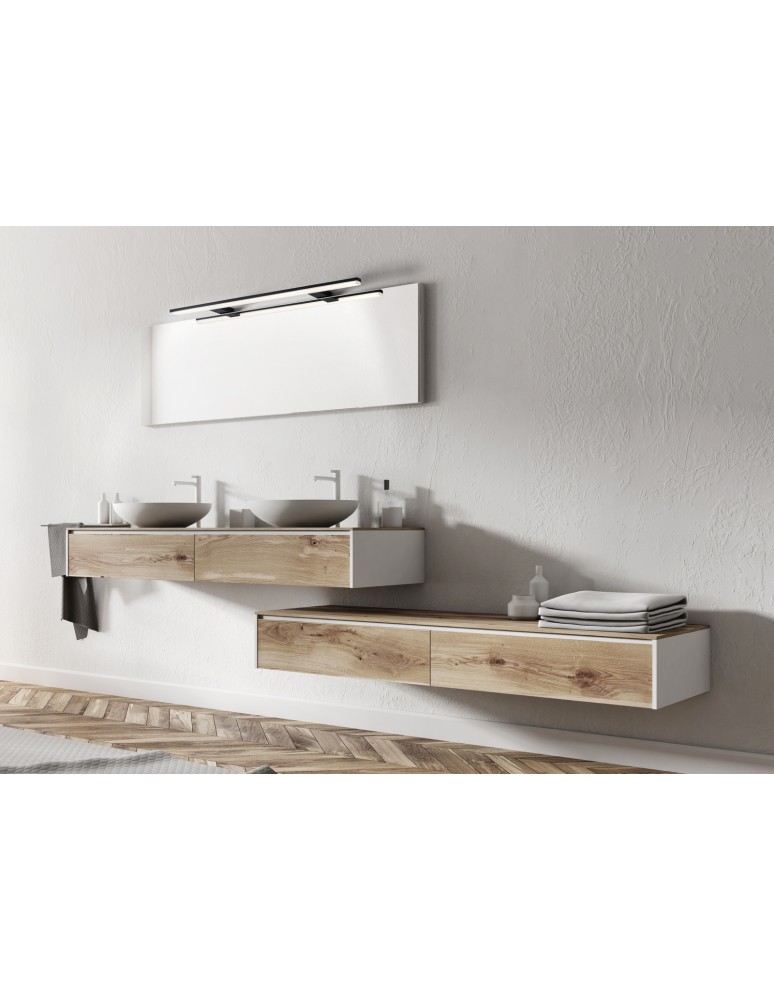 MDC Lampa łazienkowa TIWALL KIT (uchwyt lustro/ściana/szafka) chrom LED 20W 750mm 4000K IP44 576883003