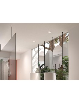 MDC Lampa podtynkowa łazienkowa OASIS biały LED 6W ø130mm 3000K IP44 579268103 - produkt 2