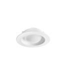 MDC Lampa podtynkowa łazienkowa OASIS biały LED 6W ø130mm 4000K IP44 579268104